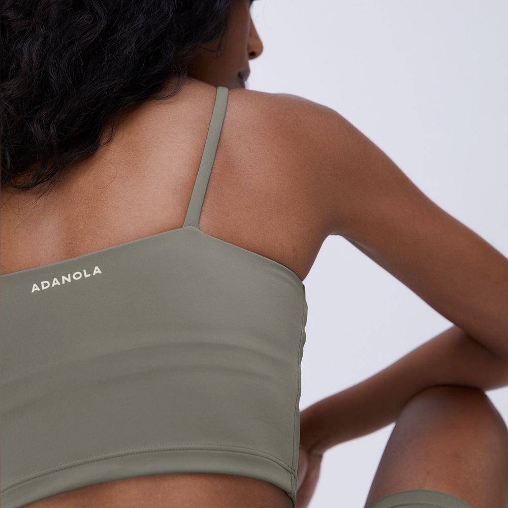 Adanola Ultimate Tank Bra - Olive Green - Picture 2 of 8